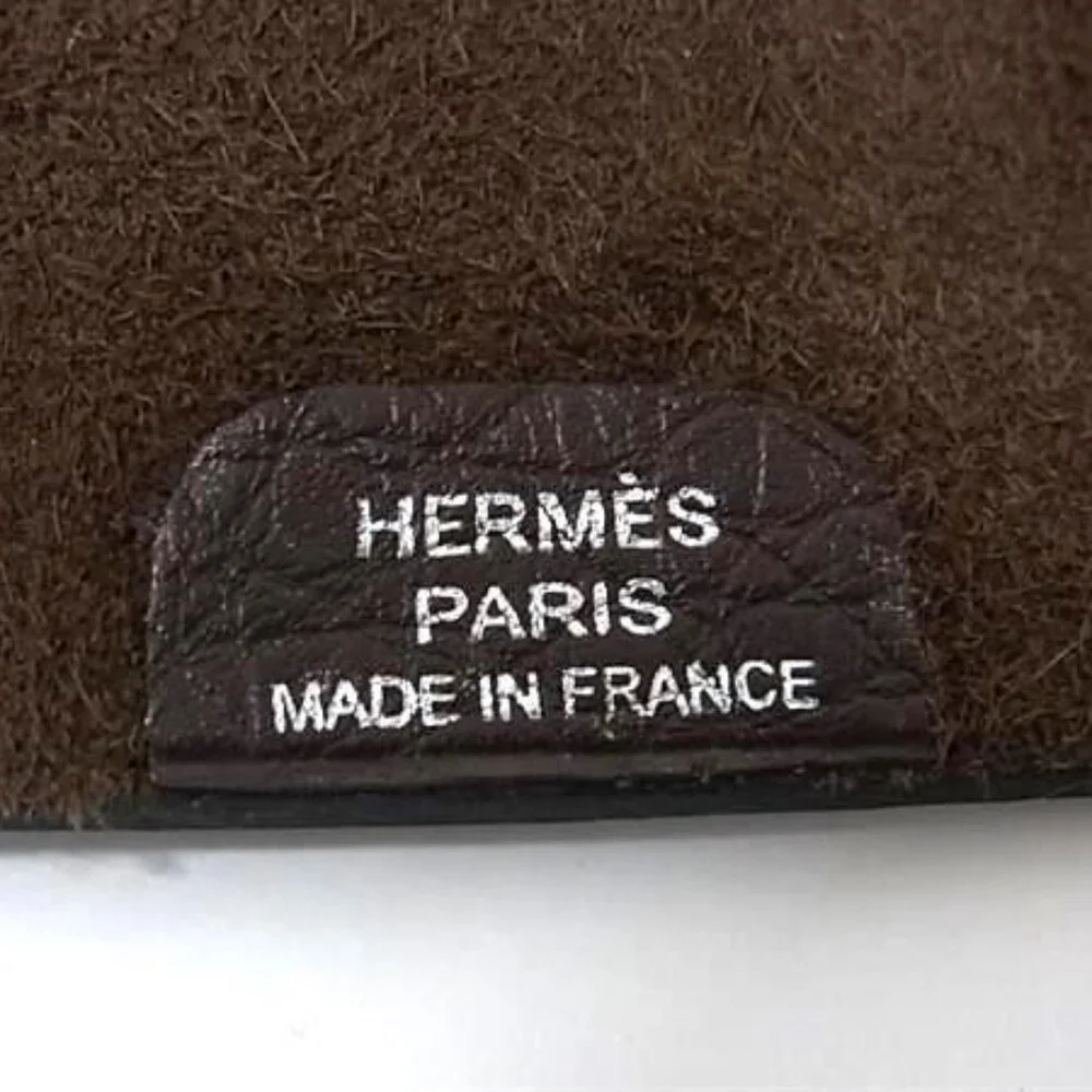 Hermes Ulysse Nardin PM Togo Notebook Notepad Stationery Dark